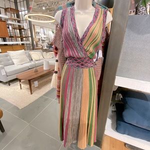 Fit & Flare Sweater Knit Dress